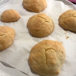 モチモチ食感☆ヨーグルトの簡単パン